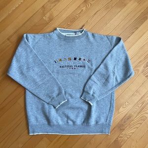 Vintage Gray Nautica Sweatshirt